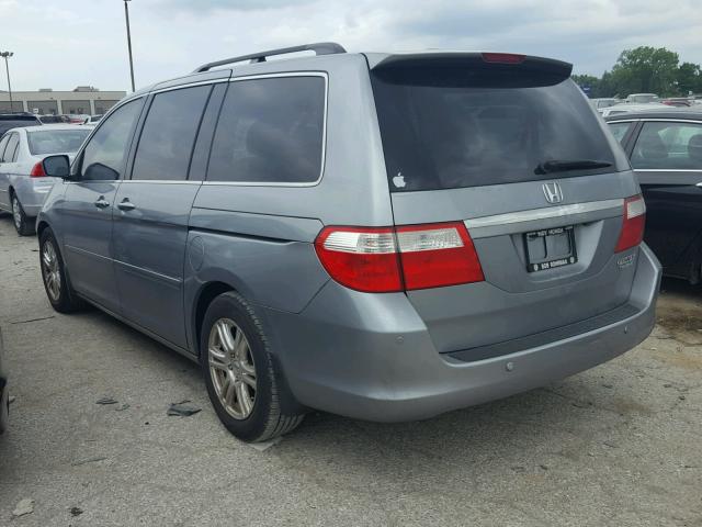 5FNRL38806B055861 - 2006 HONDA ODYSSEY TO GRAY photo 3