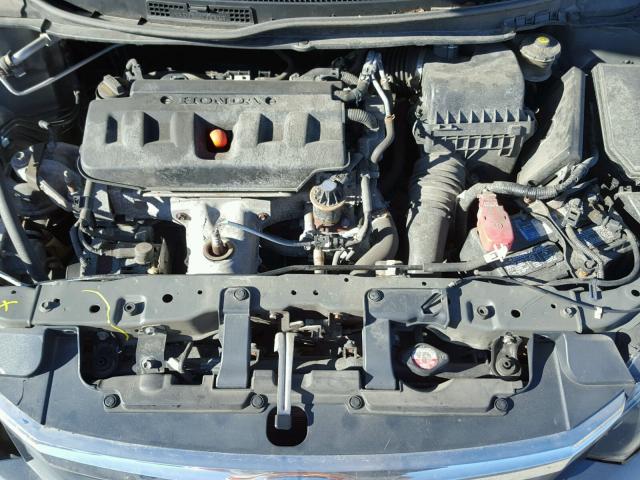 2HGFB2F57CH333445 - 2012 HONDA CIVIC LX Gris foto 7