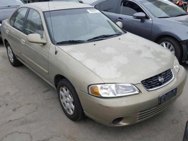 3N1CB51D3YL307489 - 2000 NISSAN SENTRA BAS GOLD photo 1