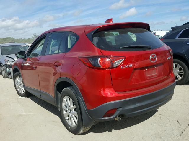 JM3KE2BEXE0334386 - 2014 MAZDA CX-5 SPORT RED photo 3