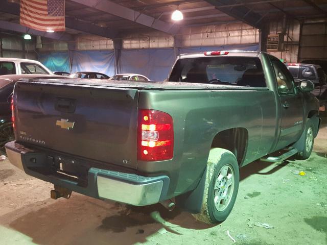 1GCEC14017E534022 - 2007 CHEVROLET SILVERADO BROWN photo 4