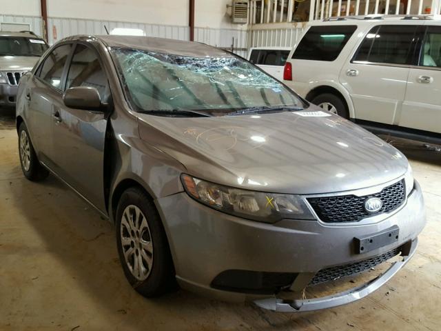 KNAFU4A29B5356942 - 2011 KIA FORTE EX GRAY photo 1