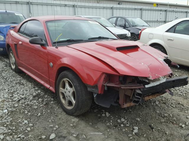 1FAFP40664F139267 - 2004 FORD MUSTANG RED photo 1