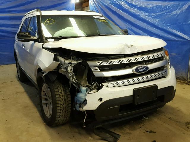 1FM5K8D87FGB32182 - 2015 FORD EXPLORER X WHITE photo 1