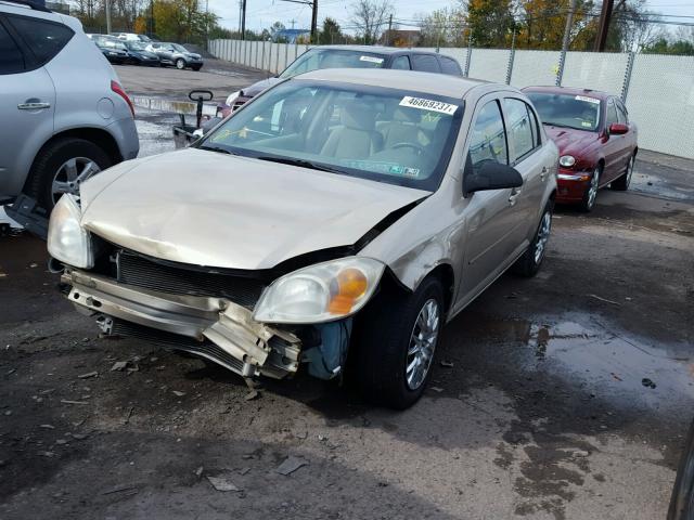 1G1AK52FX57627650 - 2005 CHEVROLET COBALT GOLD photo 2