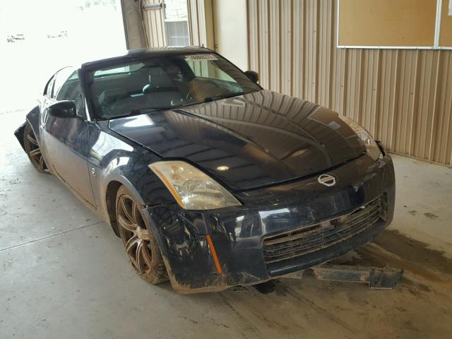 JN1AZ34E03T004928 - 2003 NISSAN 350Z COUPE BLACK photo 1