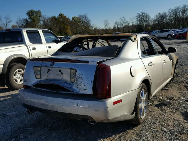 1G6DW677750169111 - 2005 CADILLAC STS GRAY photo 4