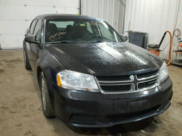 1B3BD4FBXBN598800 - 2011 DODGE AVENGER EX BLACK photo 2