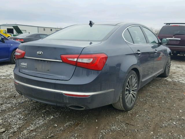 KNALN4D76F5179828 - 2015 KIA CADENZA PR GRAY photo 4