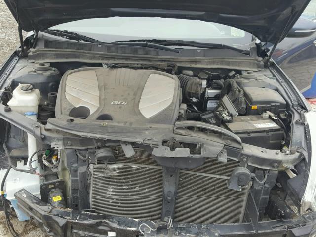 KNALN4D76F5179828 - 2015 KIA CADENZA PR GRAY photo 7