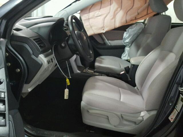 JF2SJAAC3FH541382 - 2015 SUBARU FORESTER 2 BLACK photo 5