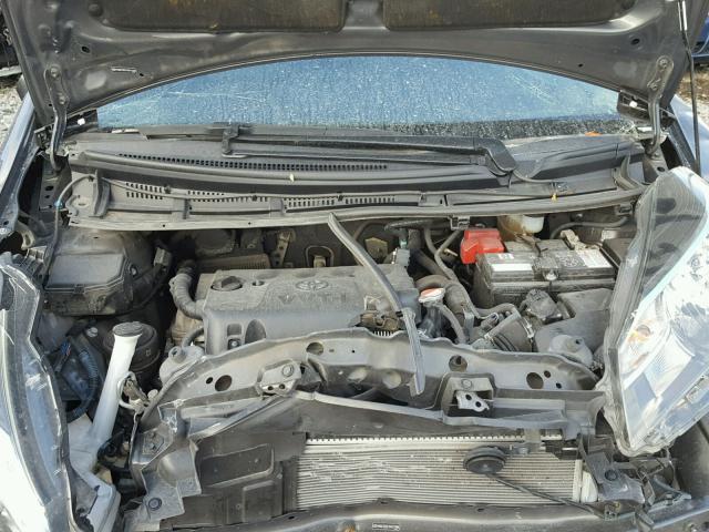 VNKKTUD37HA072998 - 2017 TOYOTA YARIS L GRAY photo 7