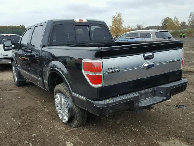 1FTFW1ET0CFA41800 - 2012 FORD F150 SUPER BLACK photo 3