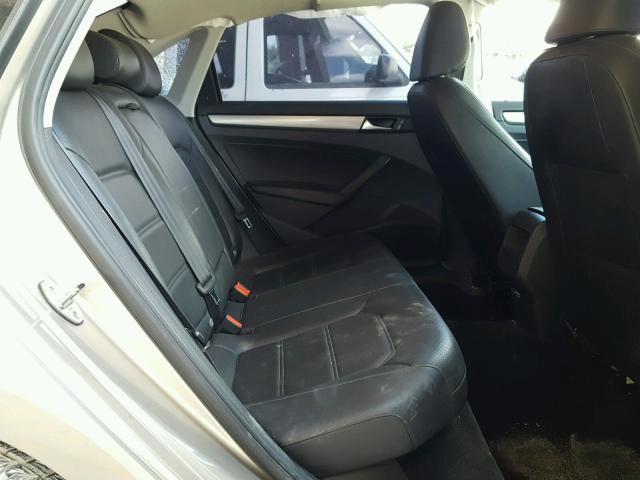 1VWAT7A30FC030312 - 2015 VOLKSWAGEN PASSAT S أسمر صورة 6