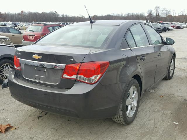 1G1PC5SB7E7402834 - 2014 CHEVROLET CRUZE LT GRAY photo 4