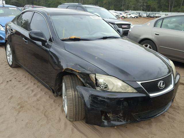 JTHBE262962004512 - 2006 LEXUS IS 350 BLACK photo 1