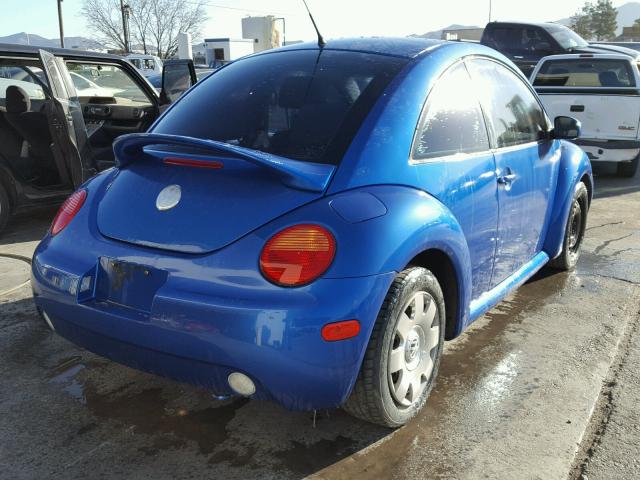 3VWBK21C73M409229 - 2003 VOLKSWAGEN NEW BEETLE 蓝色 照片 4