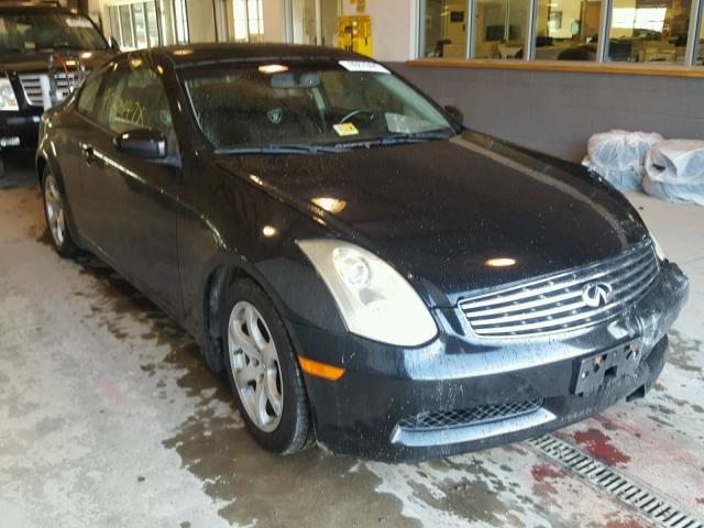 JNKCV54E66M714328 - 2006 INFINITI G35 BLACK photo 1