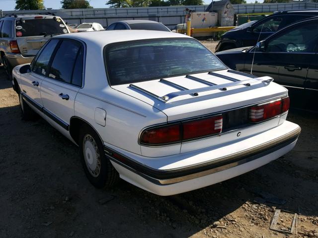 1G4HP52L7RH454632 - 1994 BUICK LESABRE CU WHITE photo 3