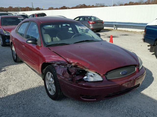 1FAFP53284A193228 - 2004 FORD TAURUS SE RED photo 1