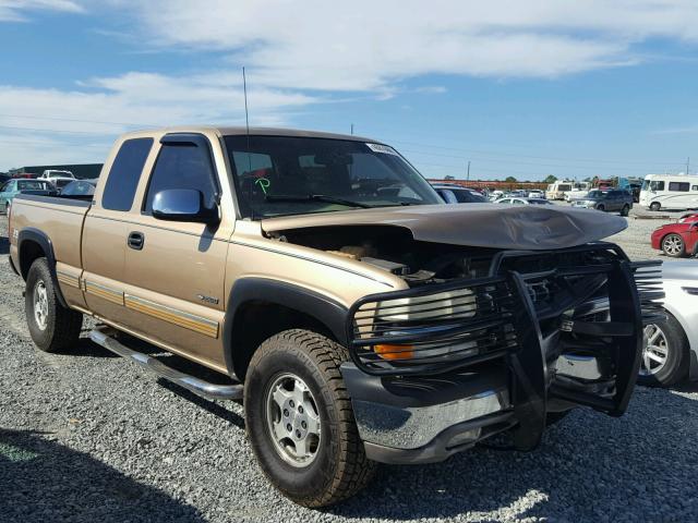 1GCEK19TX1E105121 - 2001 CHEVROLET SILVERADO GOLD photo 1