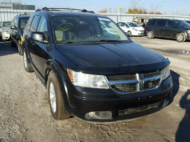 3D4GG57V99T591442 - 2009 DODGE JOURNEY BLACK photo 1