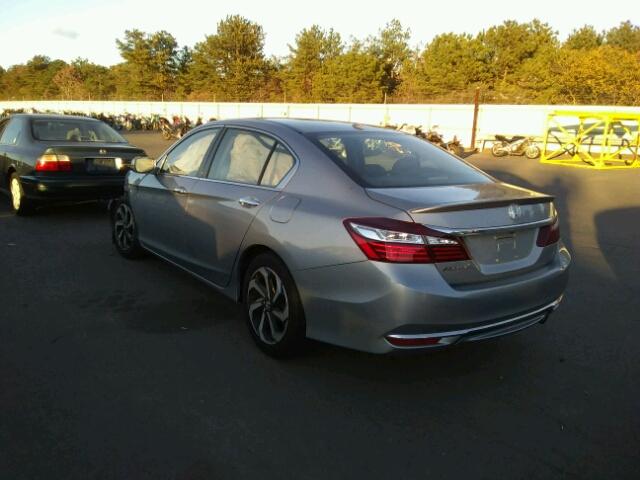 1HGCR2F85GA088707 - 2016 HONDA ACCORD EXL SILVER photo 4