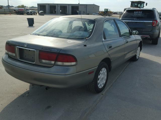 1YVGE22C5V5624805 - 1997 MAZDA 626 DX GRAY photo 4