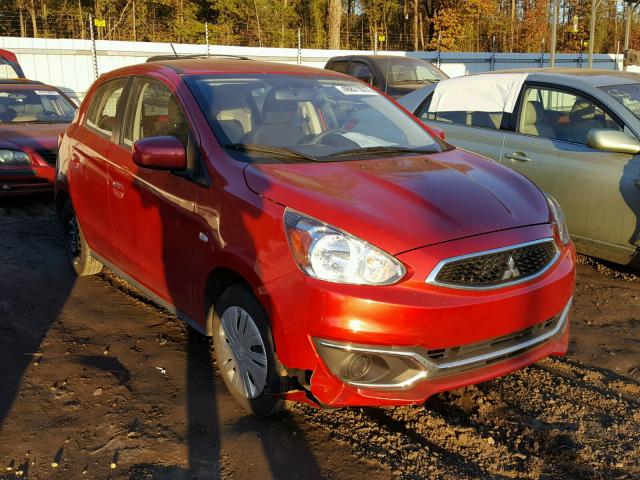 ML32A3HJ7HH009797 - 2017 MITSUBISHI MIRAGE ES RED photo 1