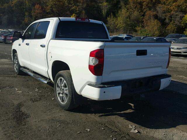 5TFGY5F13EX158514 - 2014 TOYOTA TUNDRA CRE WHITE photo 3