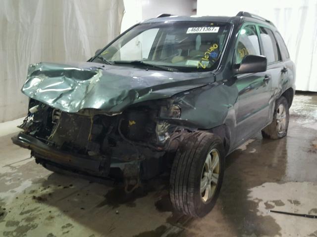 KNDJF724097564568 - 2009 KIA SPORTAGE L GRAY photo 2