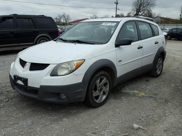 5Y2SL62893Z448498 - 2003 PONTIAC VIBE WHITE photo 2