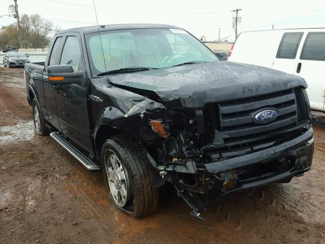 1FTPX14V99FA84576 - 2009 FORD F150 SUPER BLACK photo 1