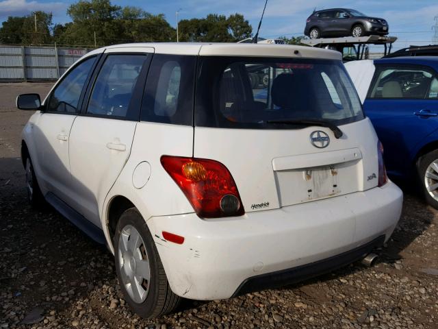 JTKKT624350085662 - 2005 TOYOTA SCION XA WHITE photo 3