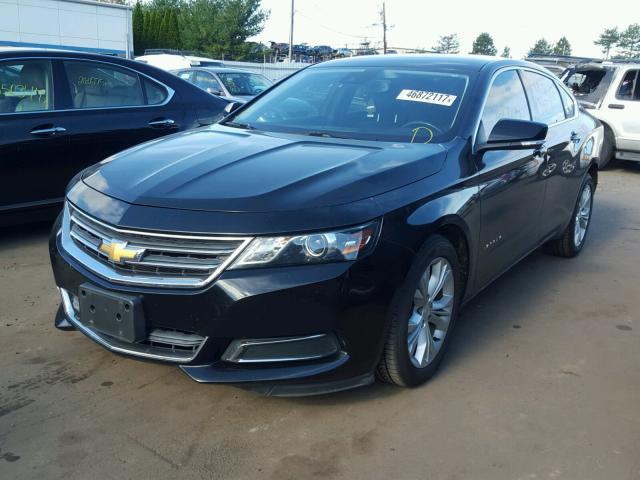 2G1125S37E9118250 - 2014 CHEVROLET IMPALA LT BLACK photo 2