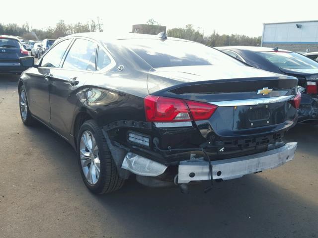 2G1125S37E9118250 - 2014 CHEVROLET IMPALA LT BLACK photo 3