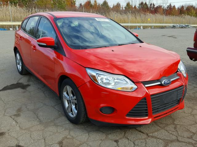 1FADP3K27EL371424 - 2014 FORD FOCUS SE RED photo 1