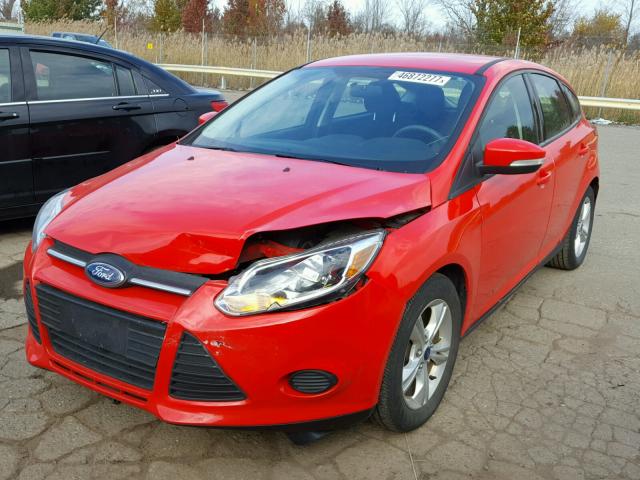 1FADP3K27EL371424 - 2014 FORD FOCUS SE RED photo 2