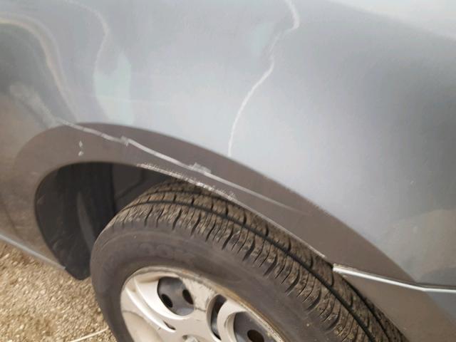 1G8AN12F55Z145237 - 2005 SATURN ION LEVEL GRAY photo 9