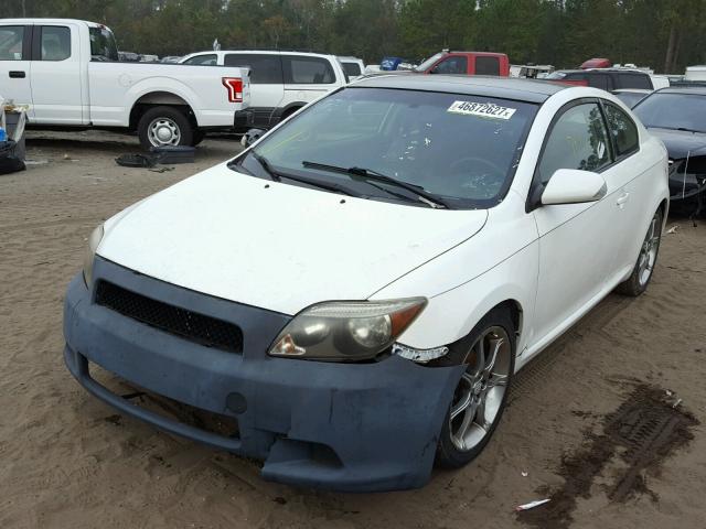 JTKDE177560090534 - 2006 TOYOTA SCION TC WHITE photo 2