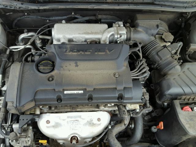 KNAFE121785516214 - 2008 KIA SPECTRA EX SILVER photo 7