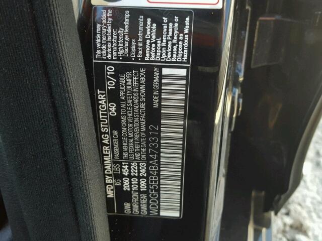 WDDGF5EB4BA473312 - 2011 MERCEDES-BENZ C 黑色 照片 10