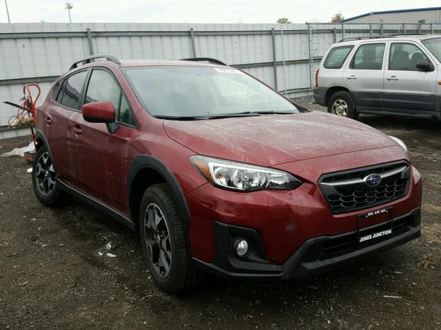 JF2GTABC1JH203454 - 2018 SUBARU CROSSTREK RED photo 1