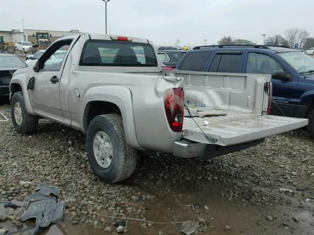 1GTDS146068136283 - 2006 GMC CANYON SILVER photo 3