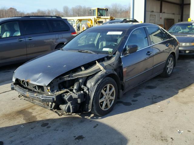 1HGCM66553A096716 - 2003 HONDA ACCORD EX GRAY photo 2