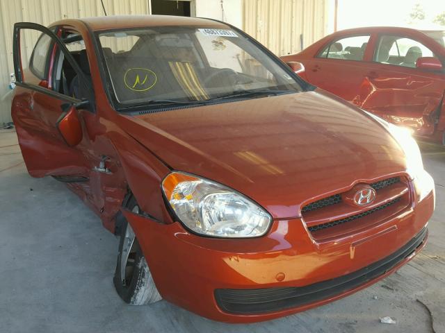 KMHCM3AC9AU157642 - 2010 HYUNDAI ACCENT BLU ORANGE photo 1