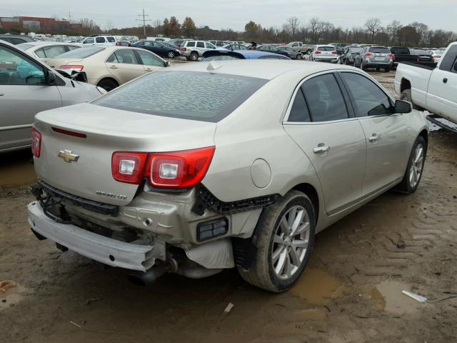 1G11H5SA4DF140709 - 2013 CHEVROLET MALIBU LTZ 棕色 照片 4