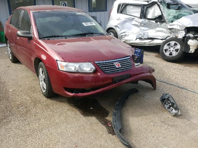 1G8AJ55F97Z174497 - 2007 SATURN ION LEVEL BURGUNDY photo 1