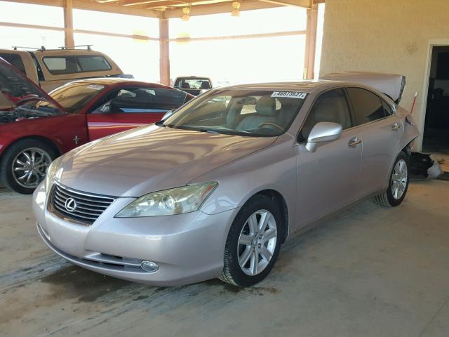 JTHBJ46GX72023767 - 2007 LEXUS ES SILVER photo 2