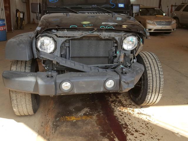 1C4AJWAG8HL541307 - 2017 JEEP WRANGLER S BLACK photo 9